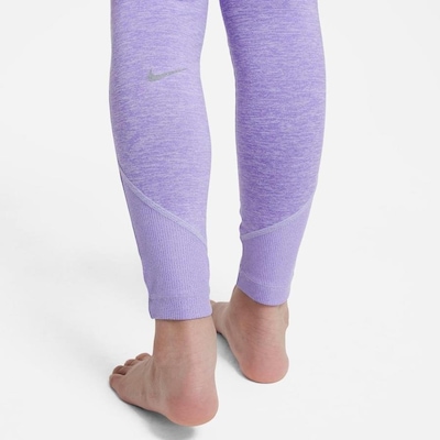Calça Legging Nike Yoga Dri-FIT - Infantil - Foto 4