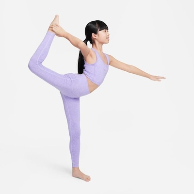 Calça Legging Nike Yoga Dri-FIT - Infantil - Foto 5