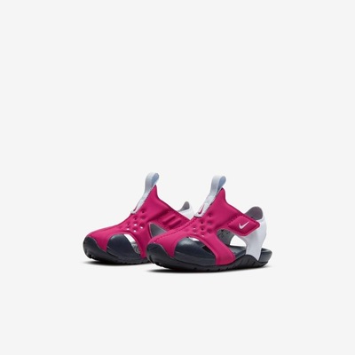 Sandália Nike Sunray Protect 2 TD - Infantil - Foto 5