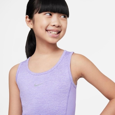 Camiseta Regata Nike Yoga Dri-Fit - Infantil - Foto 2
