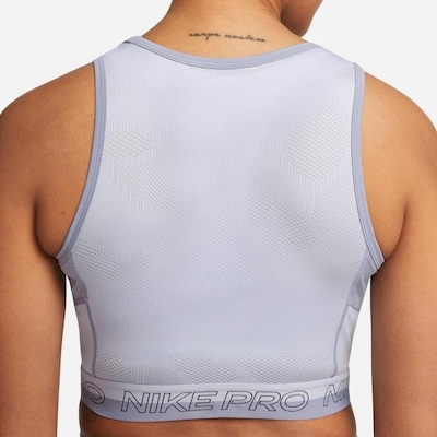 Camiseta Regata Nike Pro Dri-FIT - Feminina - Foto 5