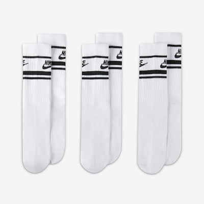 Kit de Meias Nike Sportswear Everyday Essential - 3 Pares - Adulto - Foto 2