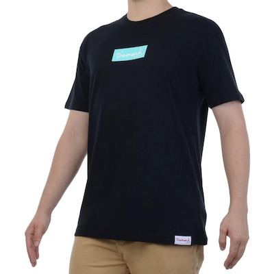 Camiseta Diamond OG Script Mini Box Logo - Masculina - Foto 3