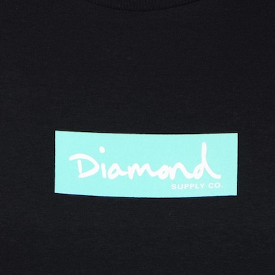 Camiseta Diamond OG Script Mini Box Logo - Masculina - Foto 5