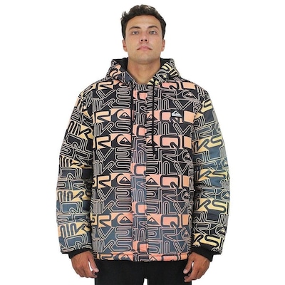 Jaqueta com Capuz Quiksilver Puff World Block - Masculina - Foto 2