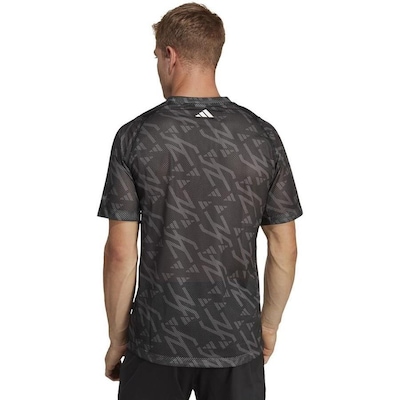 Camiseta adidas Training 3 Bar Logo Love - Masculina - Foto 2