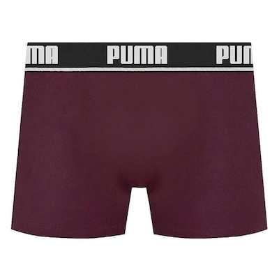 Cueca Boxer Puma Cotton - Masculina - Foto 2