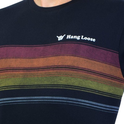 Camiseta Hang Loose Santeria Listrada - Masculina - Foto 5