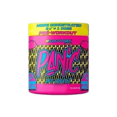 Panic Pre Workout Adaptogen Science - Uva - 300g - Foto 1