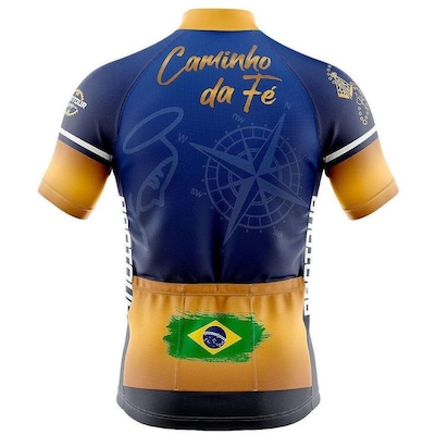 Camisa de Ciclismo Pro Tour Mountain Bike Caminho da Fé - Masculina - Foto 2