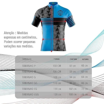 Camisa de Ciclismo Pro Tour Mountain Bike Caminho da Fé - Masculina - Foto 4