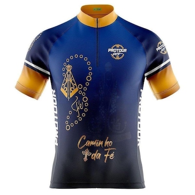 Camisa de Ciclismo Pro Tour Mountain Bike Caminho da Fé - Masculina - Foto 1