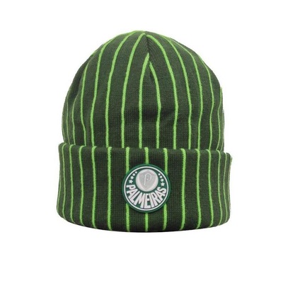 Gorro do Palmeiras Touca Símbolo Listrado Blck Brasil Oficial - Foto 1