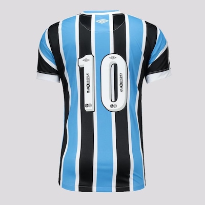 Camisa do Grêmio I 2023 com Número Umbro - Masculina - Foto 2