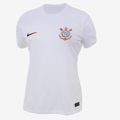 Camisa do Corinthians I 2023/24 Torcedora Pro Nike - Feminina - Foto 1