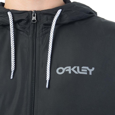Jaqueta com Capuz Oakley Puff Blackout - Masculina - Foto 5