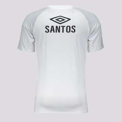 Camisa do Santos Aquecimento 2023 Umbro - Masculina - Foto 2