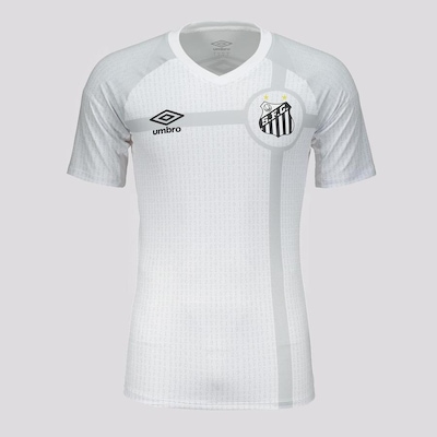 Camisa do Santos Aquecimento 2023 Umbro - Masculina - Foto 1