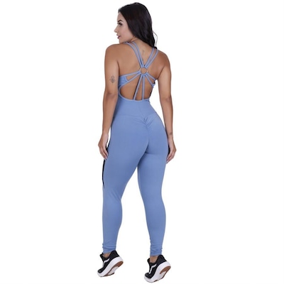 Macacão com Bojo Orbis Empina Bumbum Suplex - Feminino - Foto 2