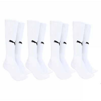 Kit de Meiões Puma Liga Core com 4 Pares - Adulto - Foto 1