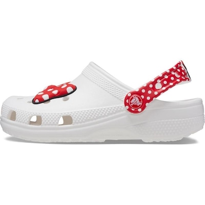 Sandália Crocs Disney Minnie Mouse Classic Clog K - Infantil - Foto 3