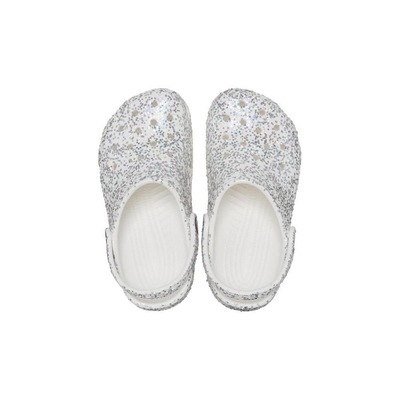 Sandália Crocs Classic Starry Glitter Clog T - Infantil - Foto 5