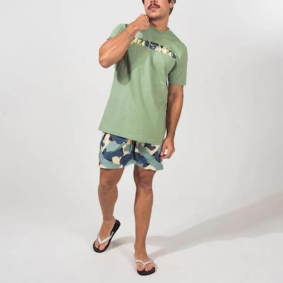 Camiseta Umbro Lettering Beach - Masculina - Foto 4