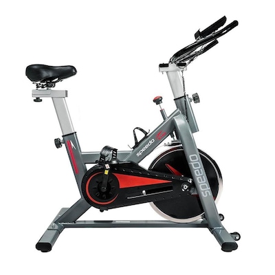Bicicleta Spinning Speedo S103 Painel Completo com Conexão Bluetooth para Apps de Treino - Foto 1