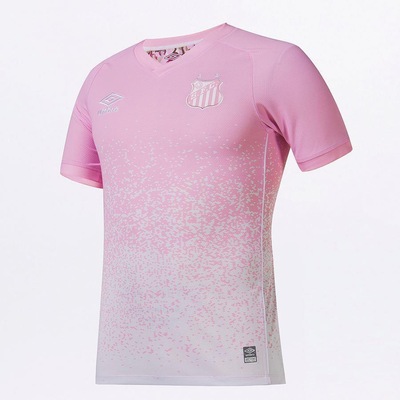 Camisa do Santos Umbro Outubro Rosa 2021 - Masculina - Foto 2