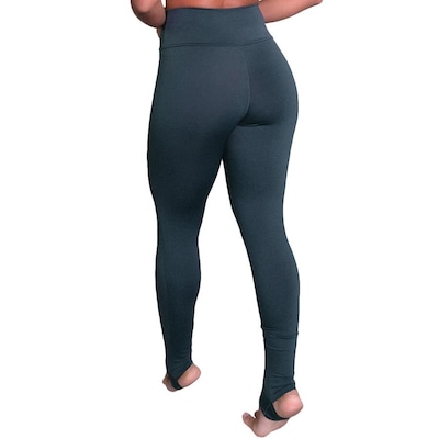 Calça Legging MVB Modas Pezinho Suplex Cintura Alta - Feminina - Foto 2