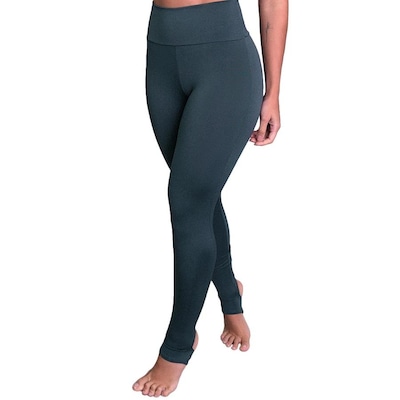 Calça Legging MVB Modas Pezinho Suplex Cintura Alta - Feminina - Foto 1