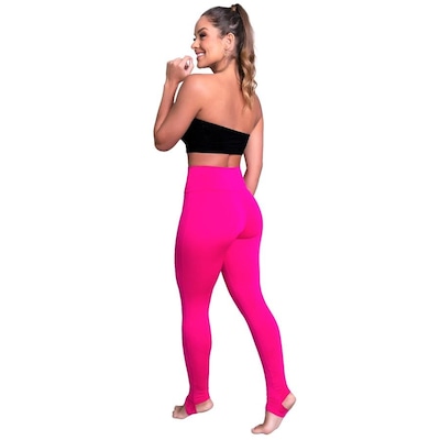 Calça Legging MVB Modas Pezinho Suplex Cintura Alta - Feminina - Foto 4