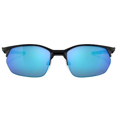 Óculos de Sol Oakley Unissex Wire Tap 2.0 Satin Black Prizm Sapphire - Foto 2