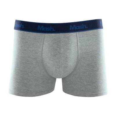 Cueca Boxer Cotton Mash Masculina Cós Elástico - Foto 1