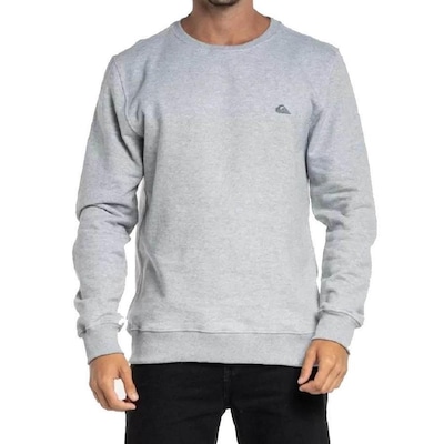 Blusão de Moletom sem Capuz Quiksilver Embroidery 2023 - Masculino - Foto 1