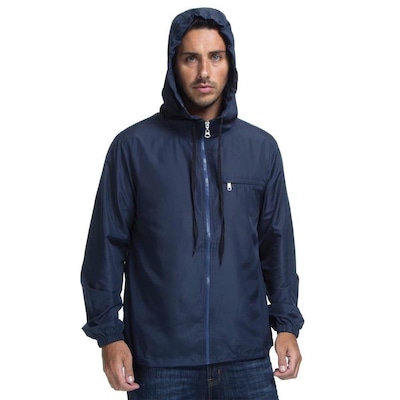 Jaqueta Corta Vento com Capuz Quiksilver Windbreaker Bag Pocket - Masculina - Foto 3