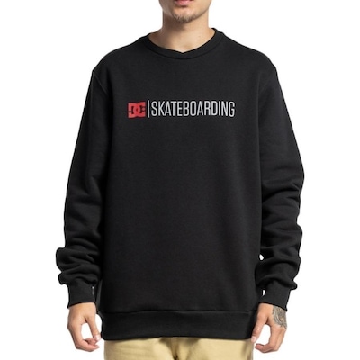 Blusão de Moletom sem Capuz DC Shoes Minimal Crew WT23 - Masculino - Foto 1