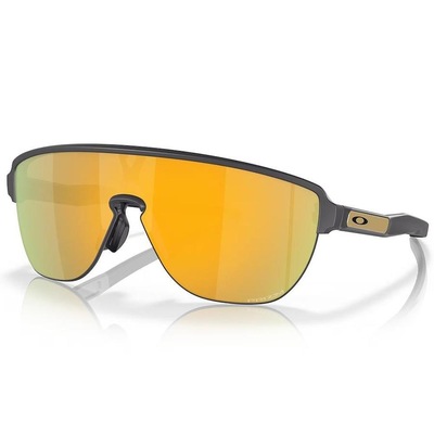 Óculos de Sol Unissex Oakley Corridor Matte Carbon 24K Iridium - Foto 3
