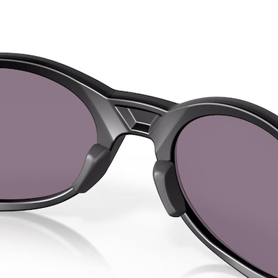 Óculos de Sol Unissex Oakley Eye Jacket Matte Black Prizm Grey - Foto 4