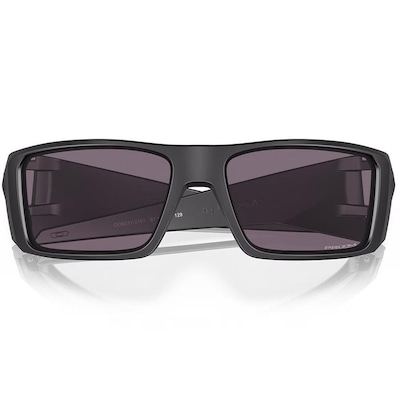 Óculos de Sol Unissex Oakley Heliostat Matte Black Prizm Grey - Foto 4