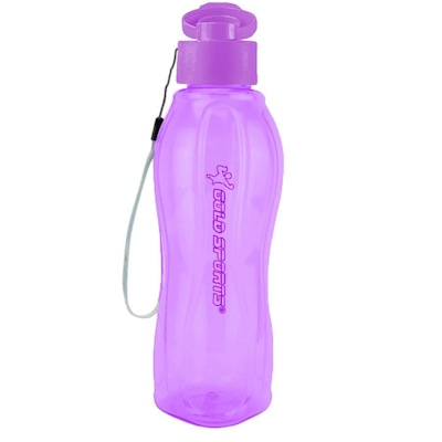 Garrafa Squeeze Gold Sports Resistente Translucid Special BPA Free - 600ml - Foto 1