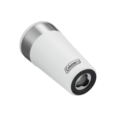 Kit de Copos Térmico Coleman com Tampa - 600ml - 2 Unds Branco/Preto - Foto 5