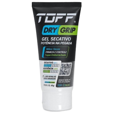 Toff Dry Grip Gel Secativo e Potencializador de Pegada para as Mãos - Foto 1