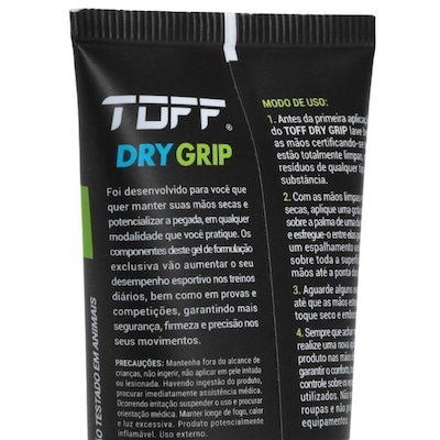 Toff Dry Grip Gel Secativo e Potencializador de Pegada para as Mãos - Foto 3