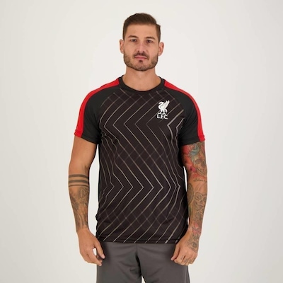 Camisa Liverpool Warren M. Salah 11 Futfanatics - Masculina - Foto 1
