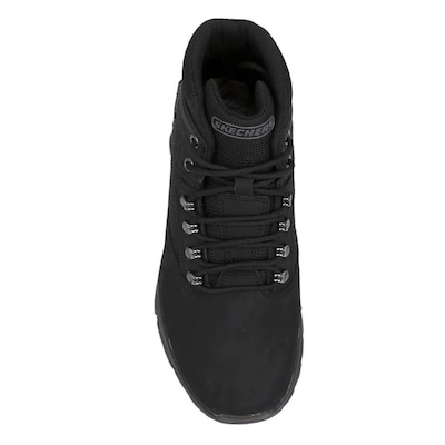 Kit Bota Skechers Ralcon Lorken + Par de Meia - Masculina - Foto 3