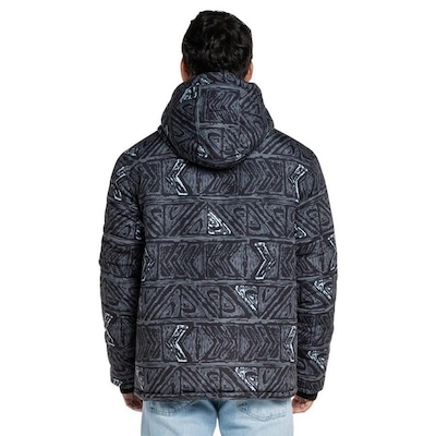 Jaqueta com Capuz Quiksilver Puff Heritage Black - Masculina - Foto 3