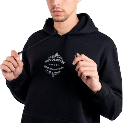 Blusão de Moletom com Capuz MCD Revolucion - Masculino - Foto 2