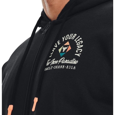 Blusão Under Armour Project Rock Hw Terry - Masculino - Foto 3