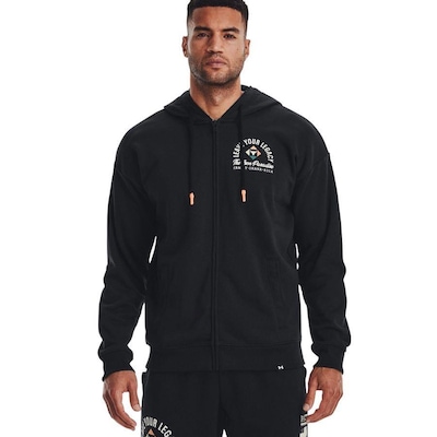 Blusão Under Armour Project Rock Hw Terry - Masculino - Foto 1